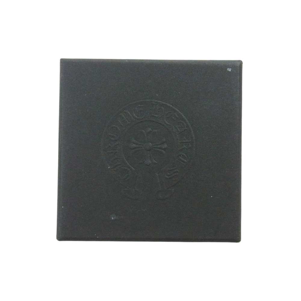 CHROME HEARTS クロムハーツ(原本有) TINY CH CROSS タイニー CHクロス フープ ピアス シルバー系【中古】