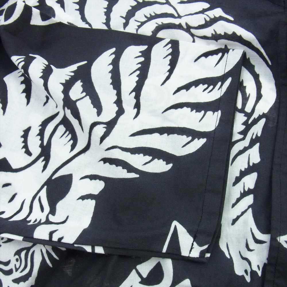 RUDE GALLERY ルードギャラリー 東京ルード ダボシャツ 虎 グレー系 S【中古】