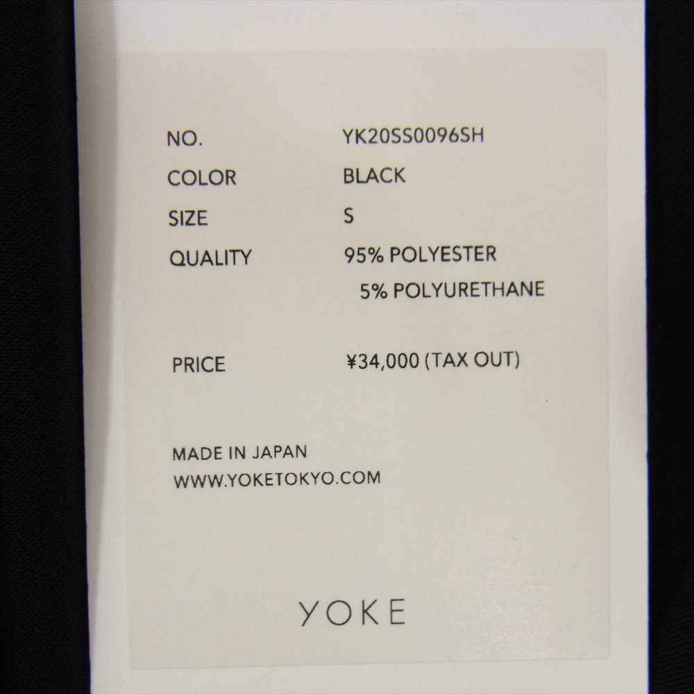 ヨーク 20SS YK20SS0096SH SHIRTS CARDIGAN シャツ カーディガン ブラック系 S【中古】