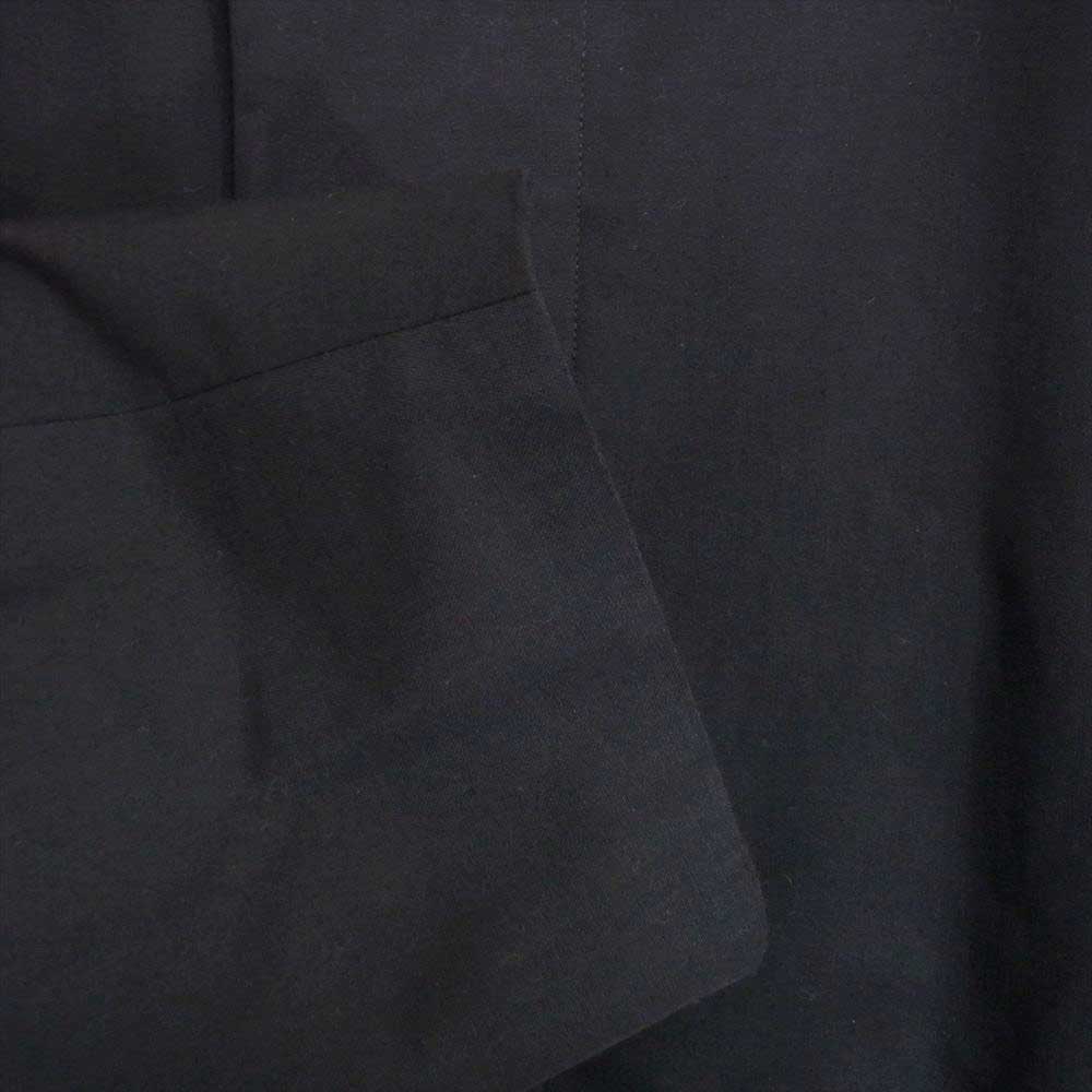 YAECA ヤエカ 18552 SOUTIEN COLLAR COAT LONG ステンカラー ロング コート ネイビー系 S【中古】