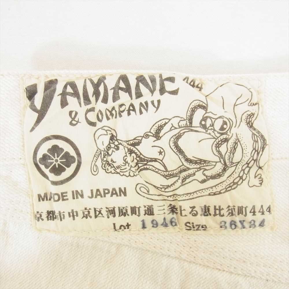 EVISU エヴィス YAMANE ヤマネ Lot1946 山ちゃんジーンズ プラチナ耳 オフホワイト系 36【中古】