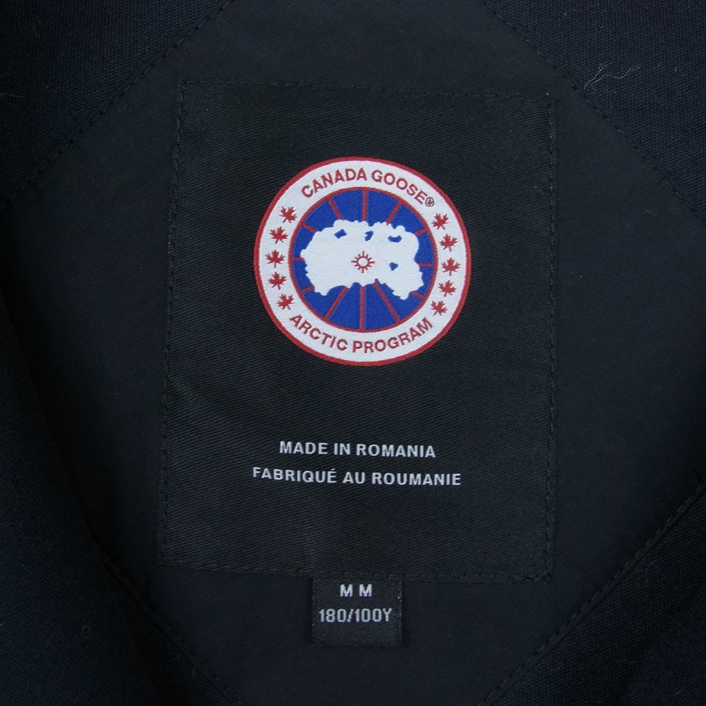 CANADA GOOSE カナダグース 7017M Kelowna Fleece Jacket ケロウナ フリース ジャケット  ブラック系 M【中古】