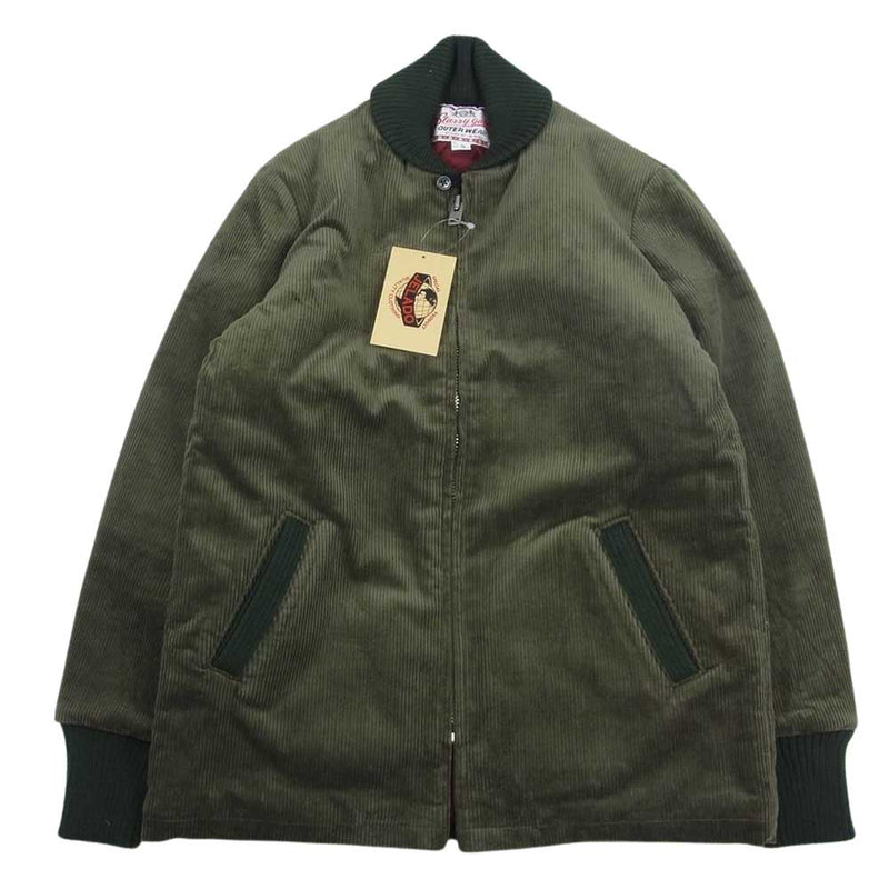 JELADO ジェラード SG63406 Pharaoh Jacket Corduroy ファラオ ジャケット コーデュロイ Olive カーキ系  S【新古品】【未使用】【中古】