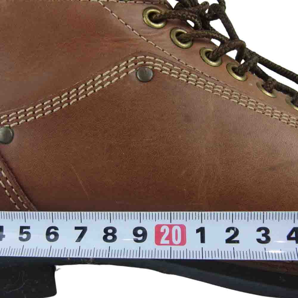 Danner ダナー HAWK ホーク 牛革 ミッド カット ワーク ブーツ ブラウン系 実寸27.0cm程度※サイズ表記無しの為【中古】