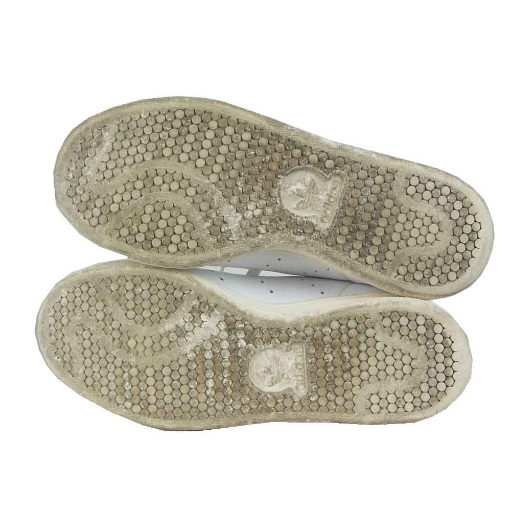 adidas アディダス 11001 STAN SMITH スタンスミス スニーカー ホワイト系 22.5cm【中古】