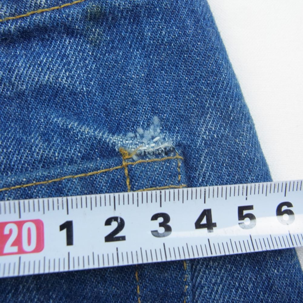 Levi's リーバイス ヴィンテージ オリジナル 501 66後期 small e デニム パンツ インディゴブルー系 31【中古】