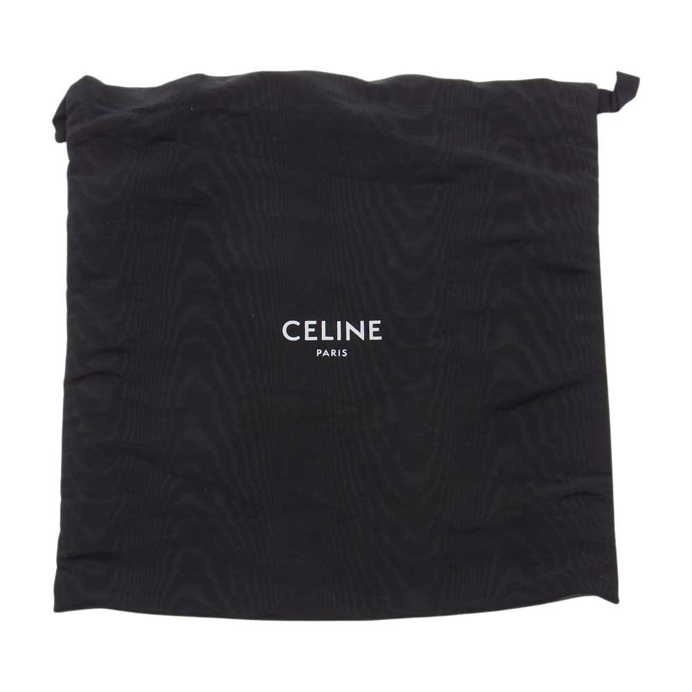 CELINE セリーヌ ベルトバッグ ナノ グレインカーフ ハンド バッグ グレー系【中古】