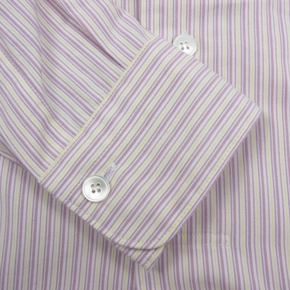 リノ L2101-DR001 BAND COLLAR PULLOVER DRESS バンドカラー シャツ ワンピース ピンク系 00【極上美品】【中古】