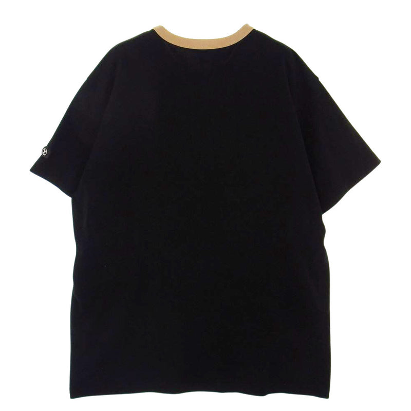 LOUIS VUITTON ルイ・ヴィトン 21AW 1A9375 ヴィタミンズ コットン ジャージー Tシャツ ブラック系 XXL【極上美品】【中古】