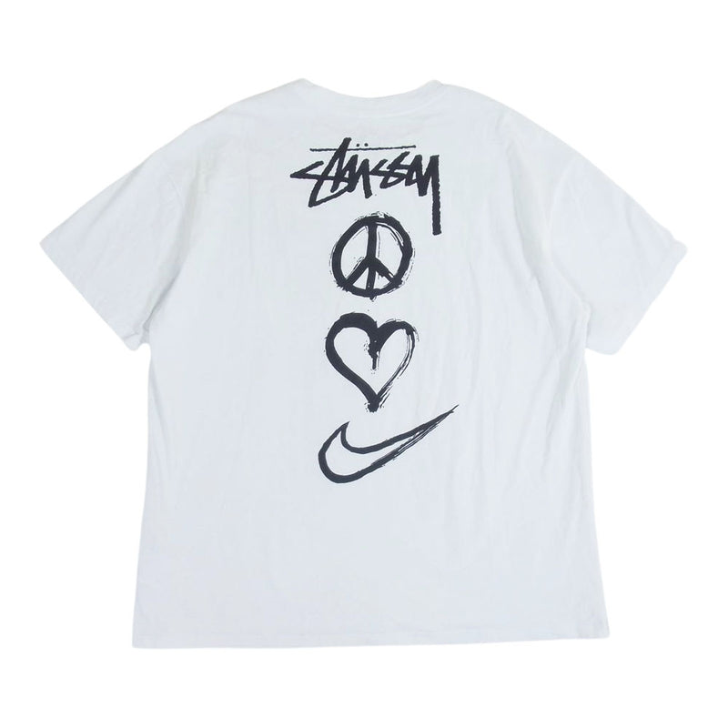 STUSSY × NIKE PEACE LOVE SWOSH Tシャツ