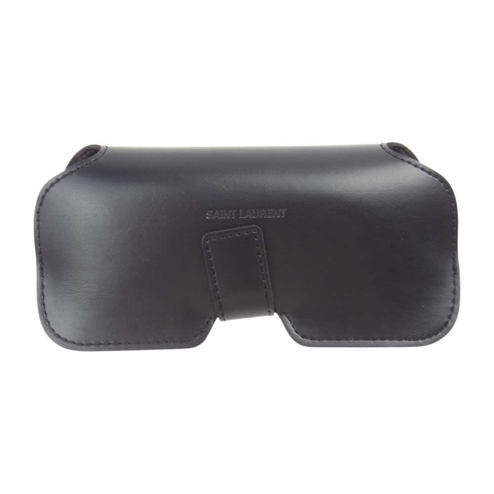 SAINT LAURENT サンローラン SL M89 カラーレンズ キャットアイ サングラス シルバー系 ブラック系【中古】