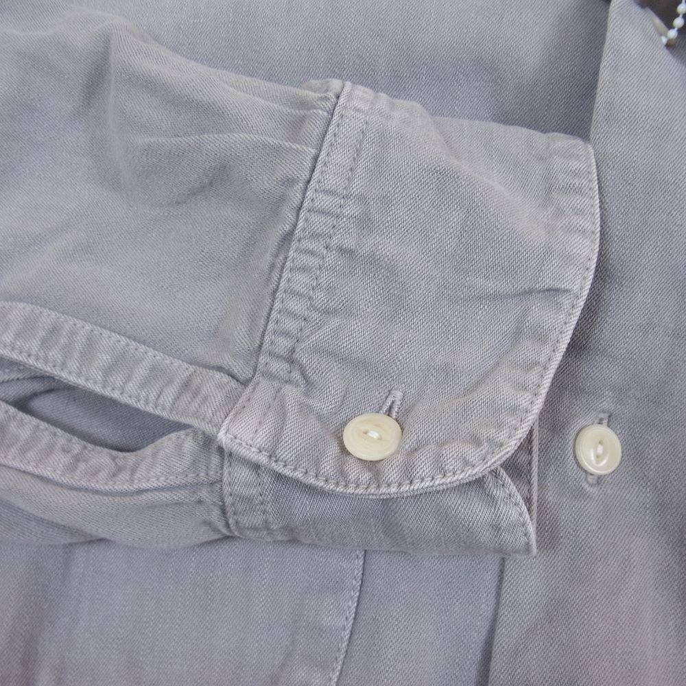 VISVIM ビズビム 0115205011014 VACHER SHIRT OVERDYED オーバーダイ 長袖シャツ グレー系 L【中古】