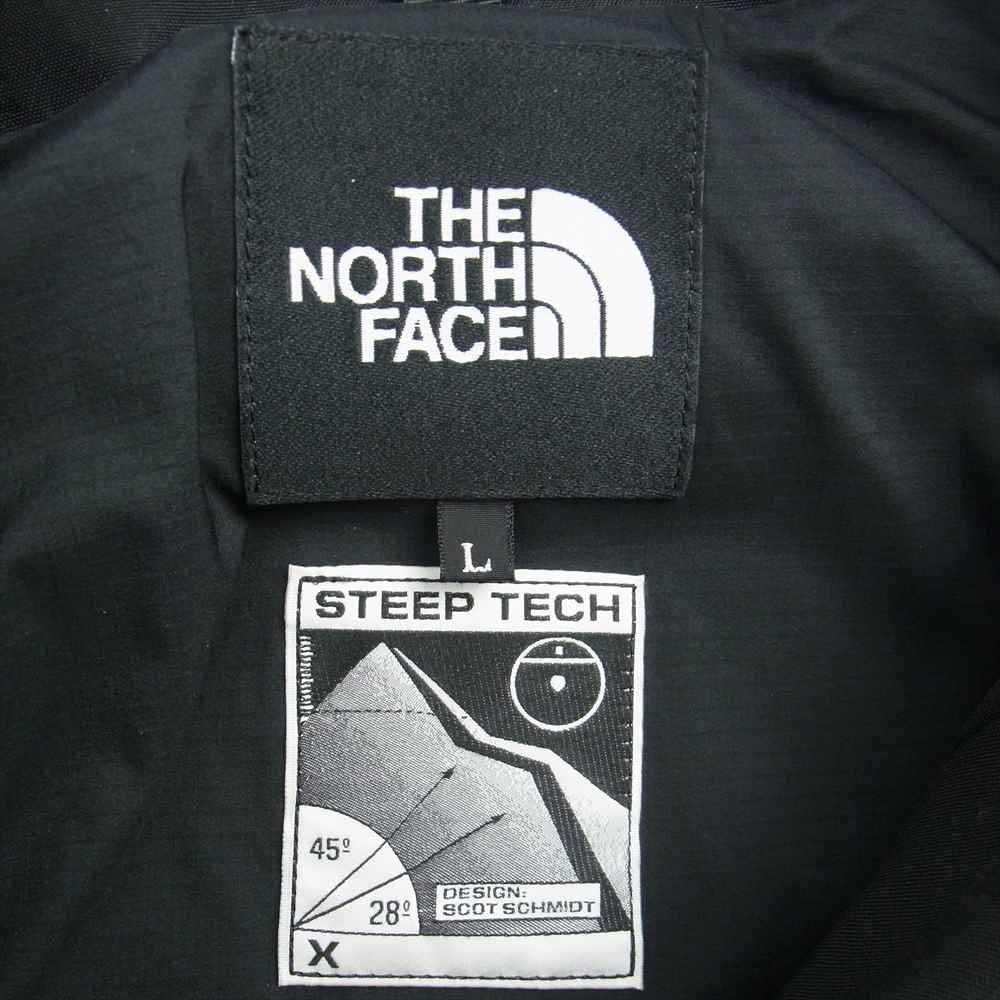 THE NORTH FACE ノースフェイス NS62007  STEEP TECH 96 APOGEE JEKET スティープテック ジャケット  ブラック系 L【中古】