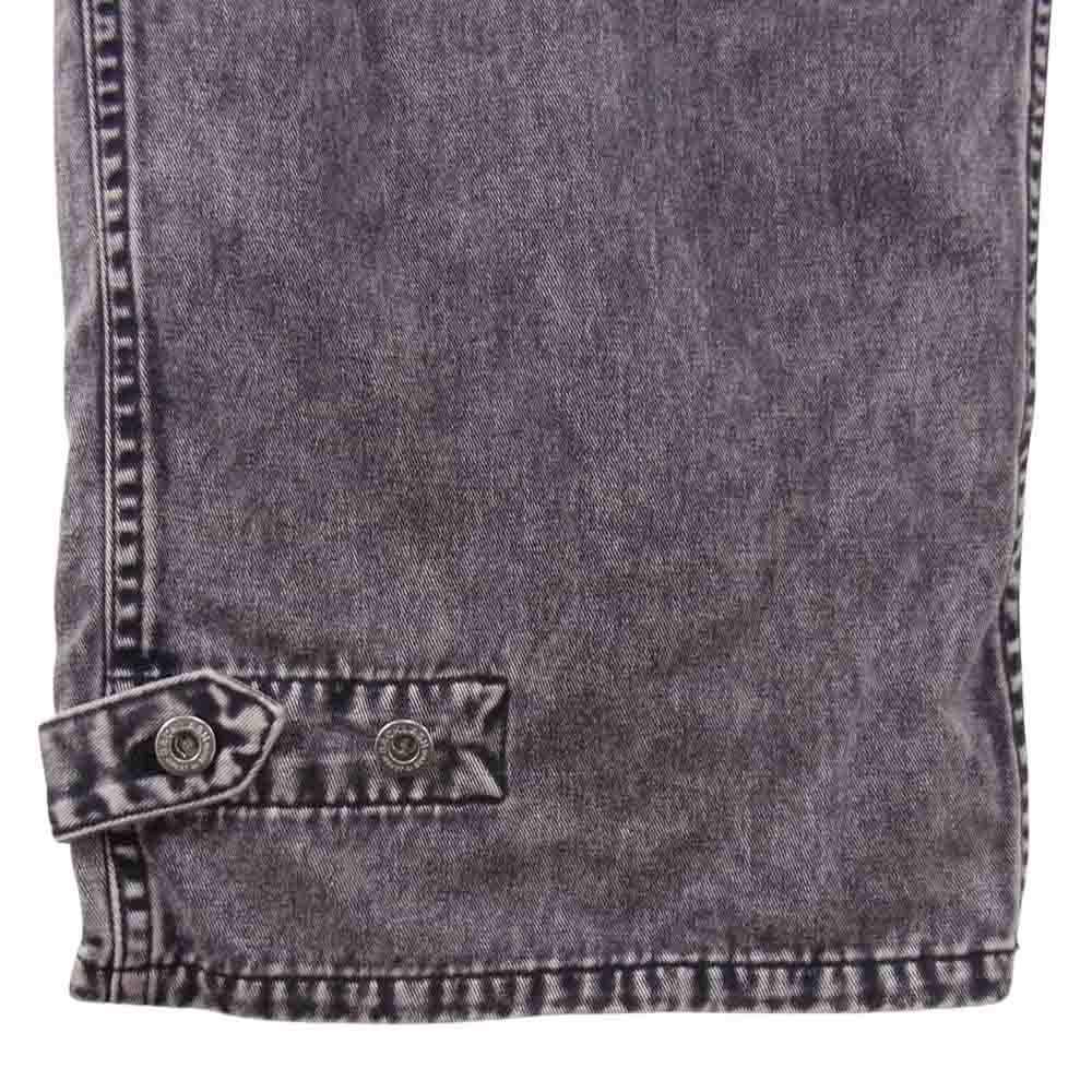 ISAMUKATAYAMA BACKLASH イサムカタヤマバックラッシュ D2002-01 × Dickies ディッキーズ ペインターパンツ ルーズフィットシルエット ブラック系 M【中古】