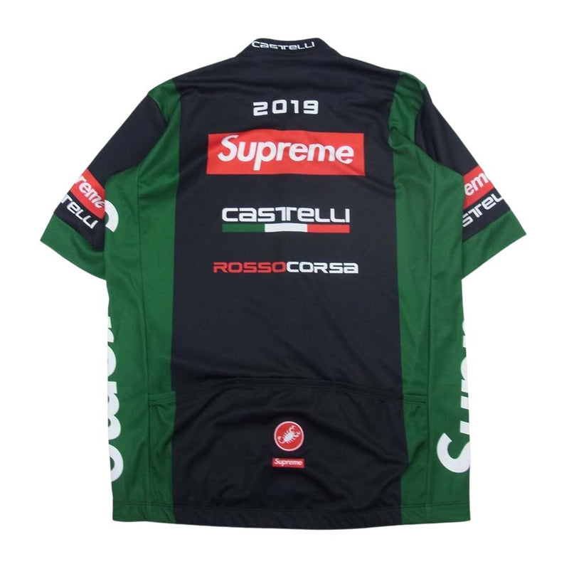 Castelli Cycling Jersey 黒Sサイズ