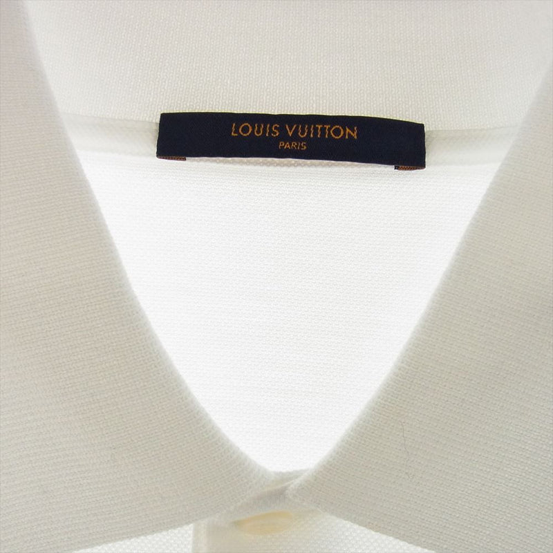 LOUIS VUITTON ルイ・ヴィトン HAY34W ロゴ 刺繍 ポロシャツ 長袖