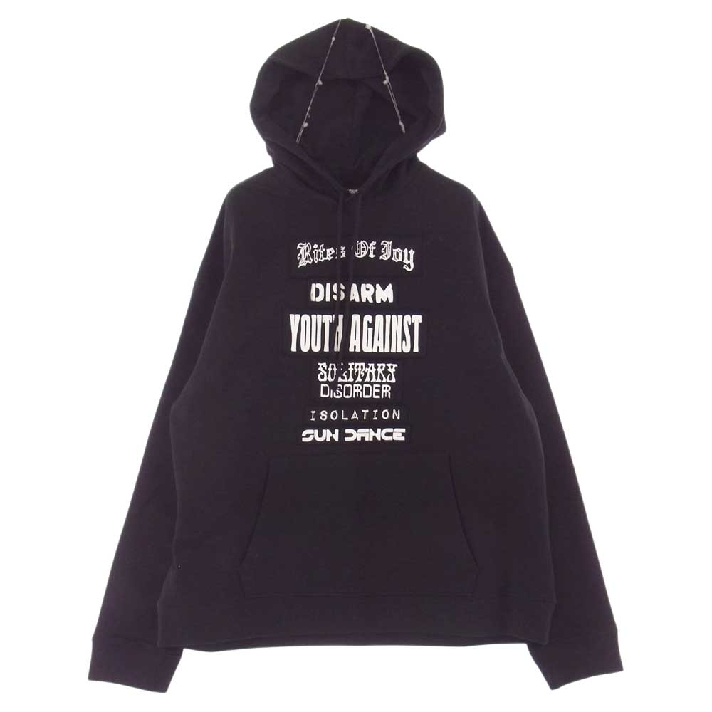 RAF SIMONS ラフシモンズ 21SS REGULAR FIT HOODIE RITES OF JOY RAF SIMONS ラフシモンズ 21SS REGULAR FIT HOODIE RITES OF JOY