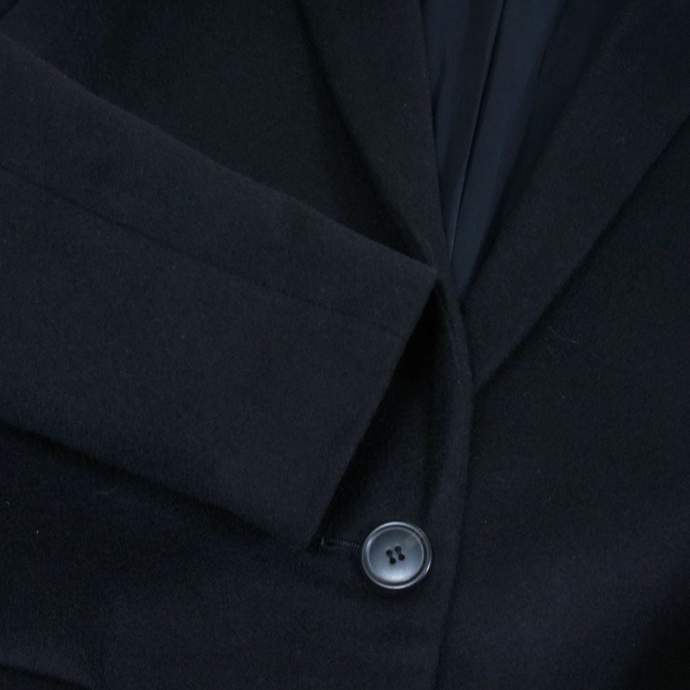theory セオリー 01-5309620 カシミヤ100% チェスターコート ブラック系 S【中古】