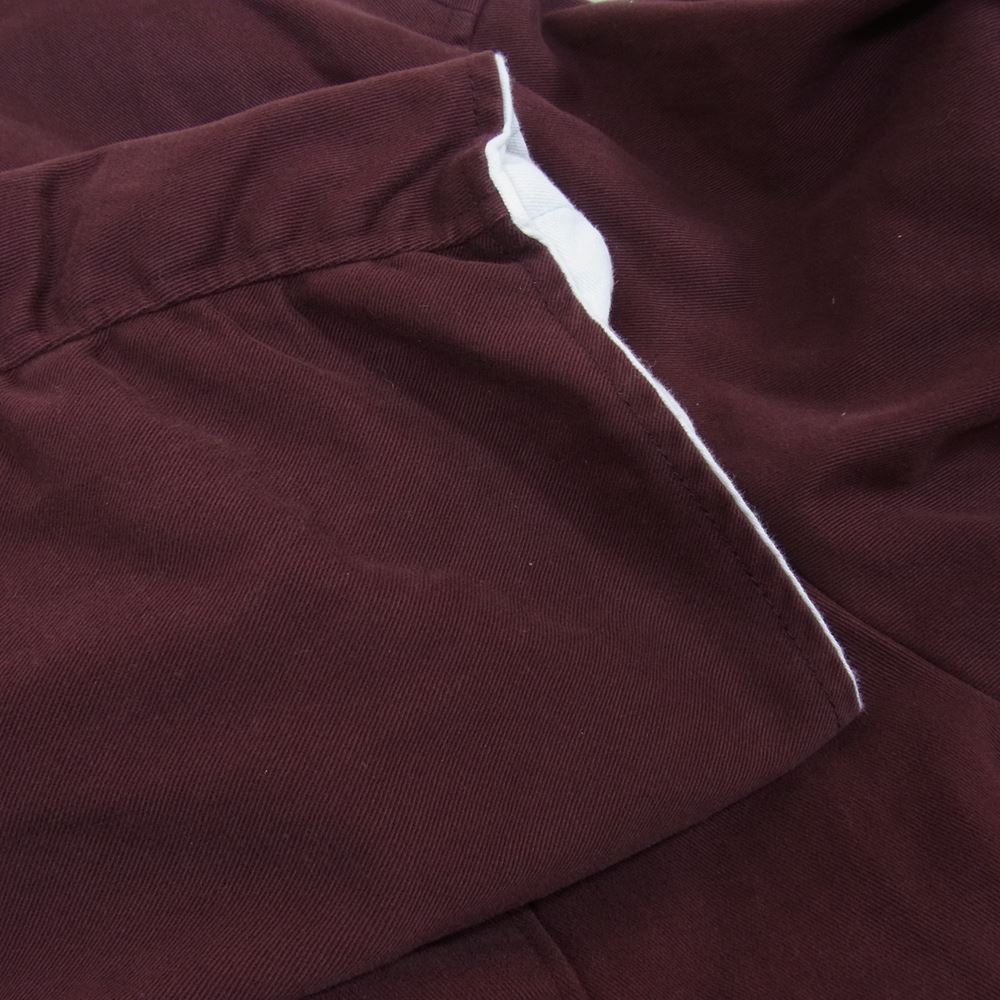 UNDERCOVER アンダーカバー 21AW UI2A4301-2 Undercoverism アンダーカバーイズム サイドスリット カットオフ ステンカラーコート パープル系 3【美品】【中古】