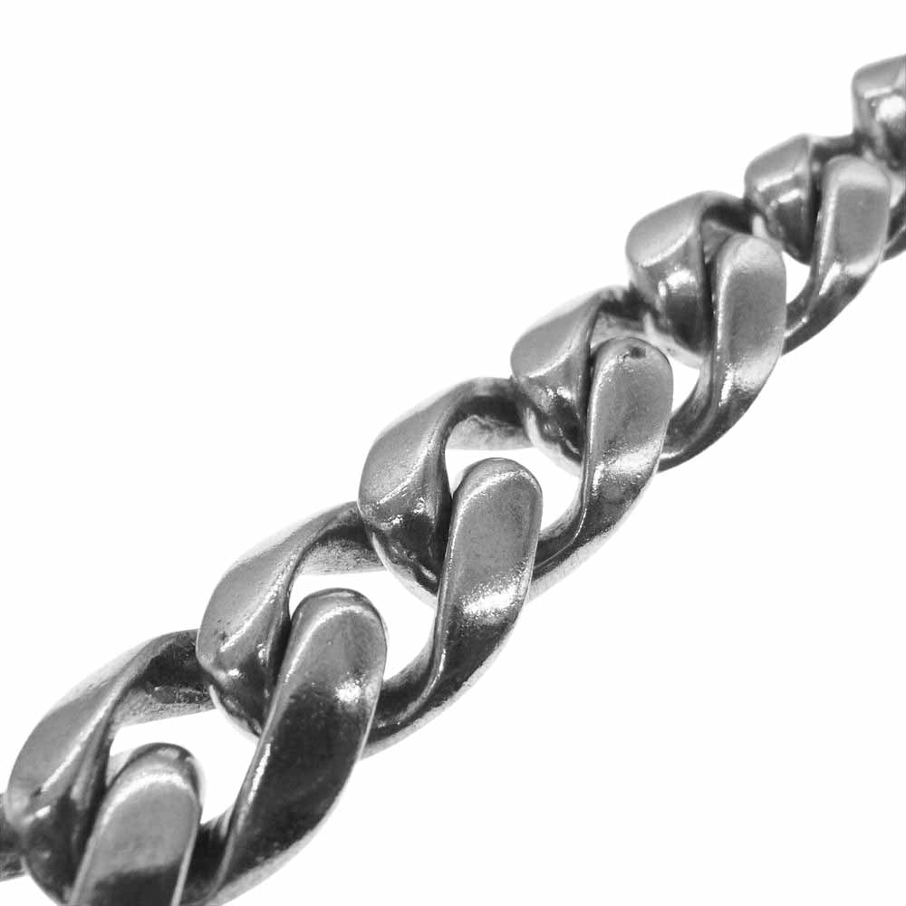 CHROME HEARTS クロムハーツ(原本無) 2クリップ ショート クラシック ウォレットチェーン シルバー系【中古】