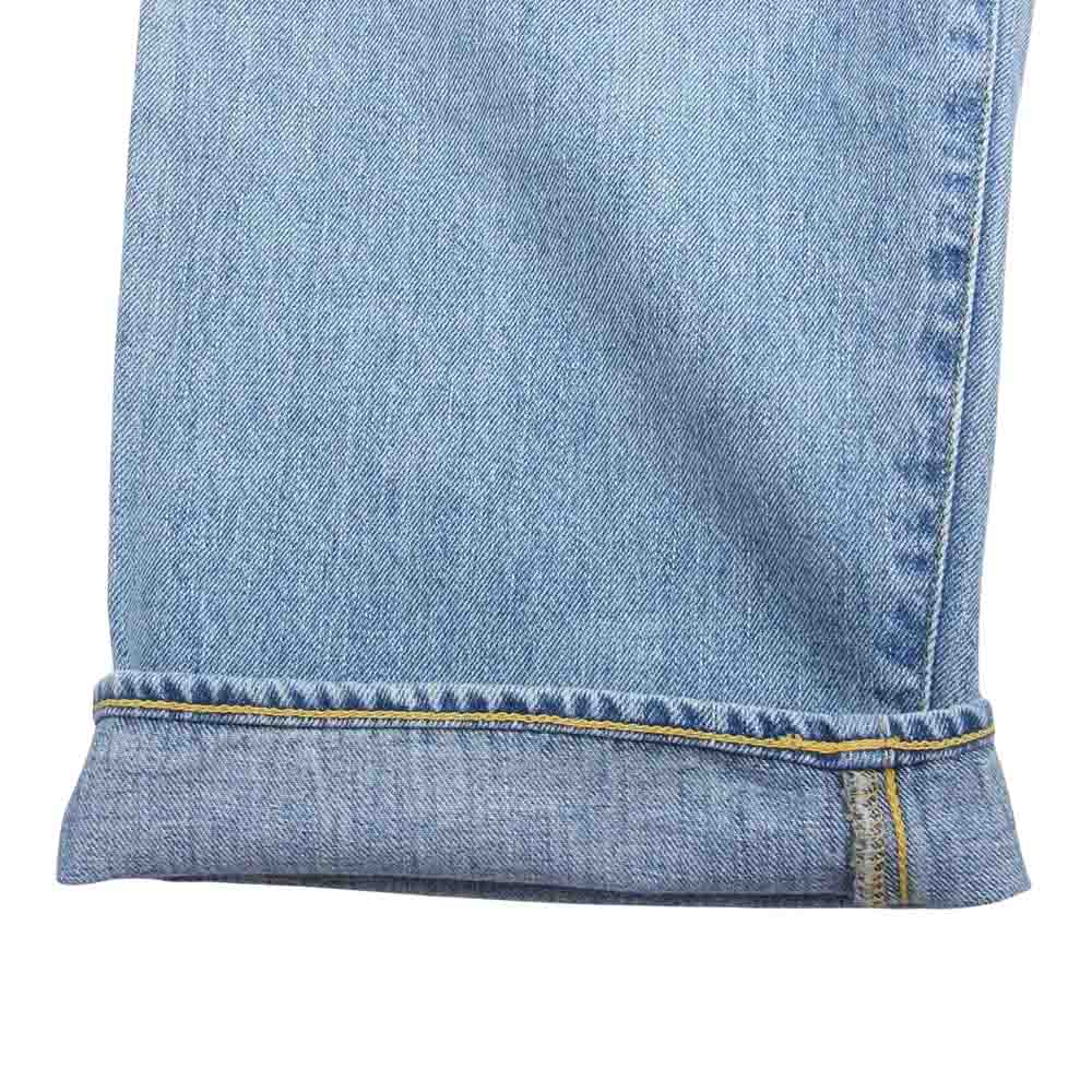COMOLI コモリ 22AW W03-03004 5P 5ポケット デニム パンツ BLEACH ブリーチ インディゴブルー系 2【美品】【中古】