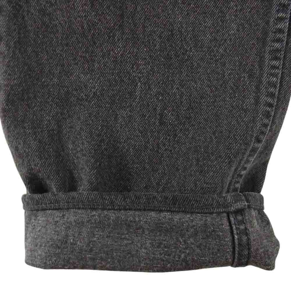 Levi's リーバイス 40505-4159 90s USA製 505 オレンジタブ レギュラーフィット ブラックデニム ジーンズ デニムパンツ ブラック系 W36L30【中古】