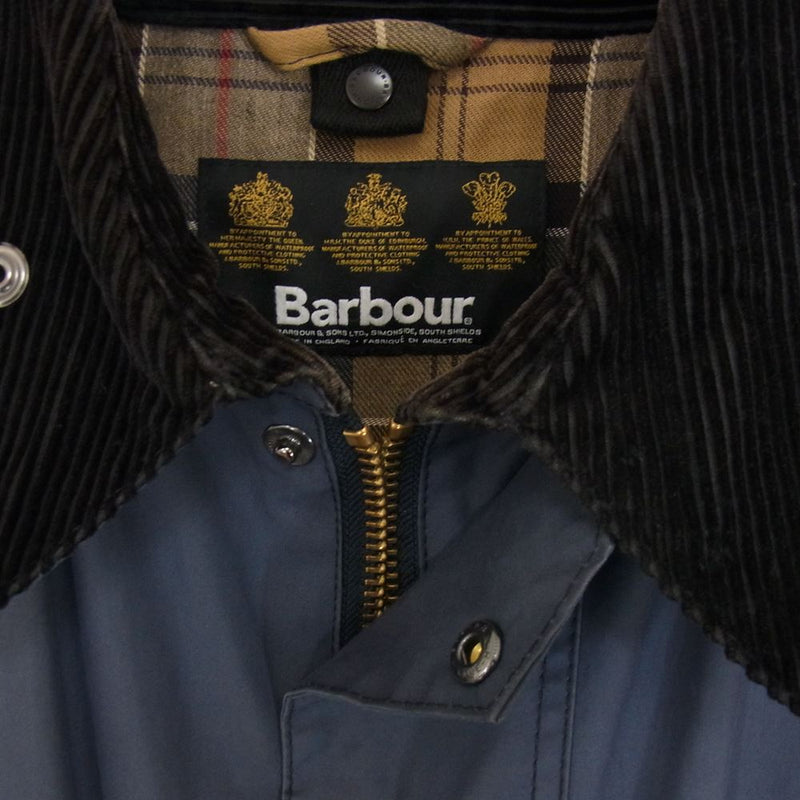 バブアー　英国製　オイルドジャケット　コート　ビューフォート　バッジ付　あずき色