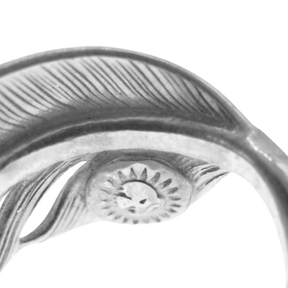 WINGROCK ウィングロック FEATHER RING フェザーリング シルバー系 20号【中古】