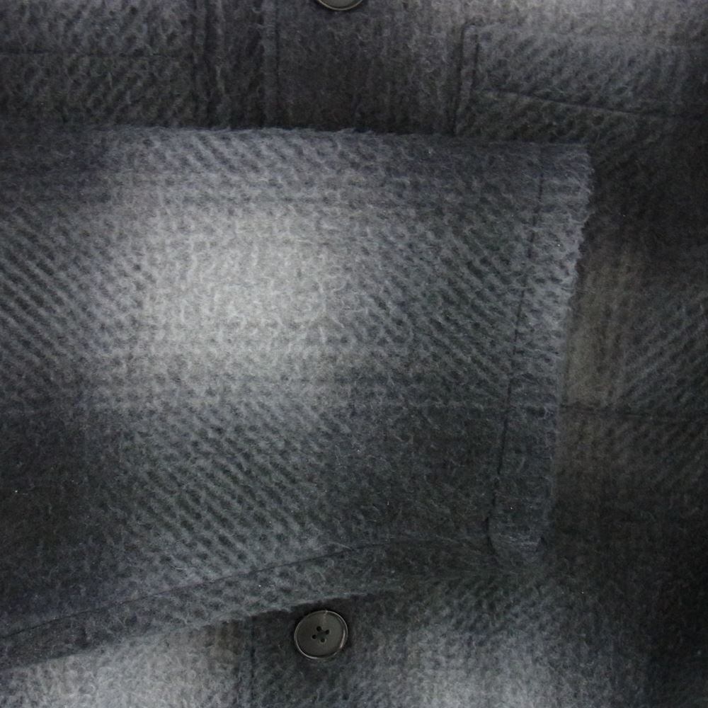 Supreme シュプリーム 20AW Shadow Plaid Fleece Shirt シャドウ プレイド チェック フリース シャツ マルチカラー系 M【中古】