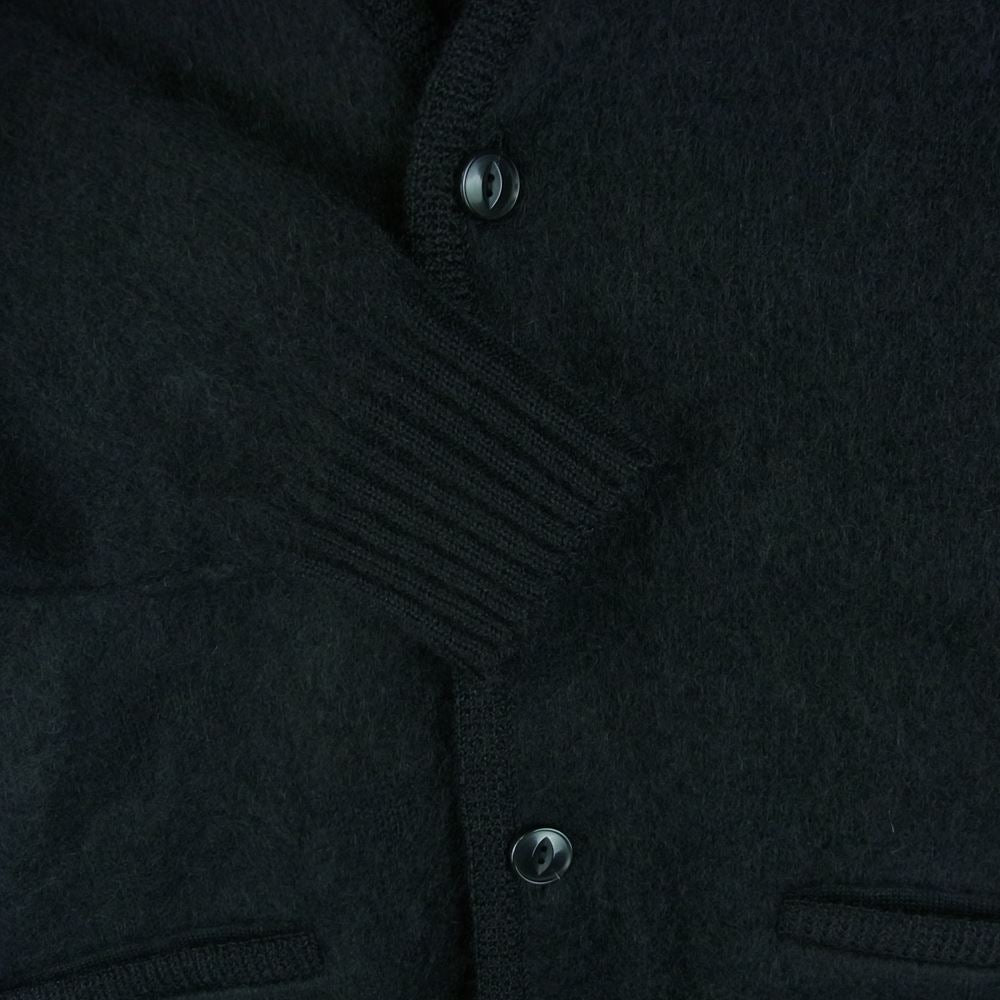 WACKO MARIA ワコマリア 2FW-WMK-KN06 MOHAIR CARDIGAN モヘア カーディガン 日本製 ブラック系 S【新古品】【未使用】【中古】