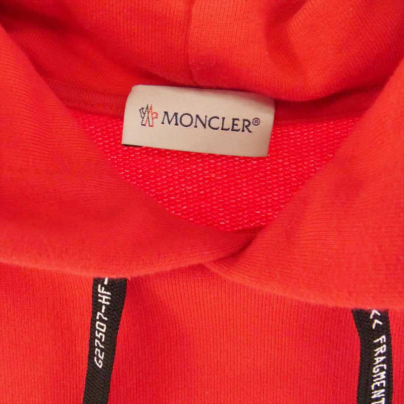 美品　モンクレール  Tシャツ　赤　レッド　S モンクレ　モンクレー