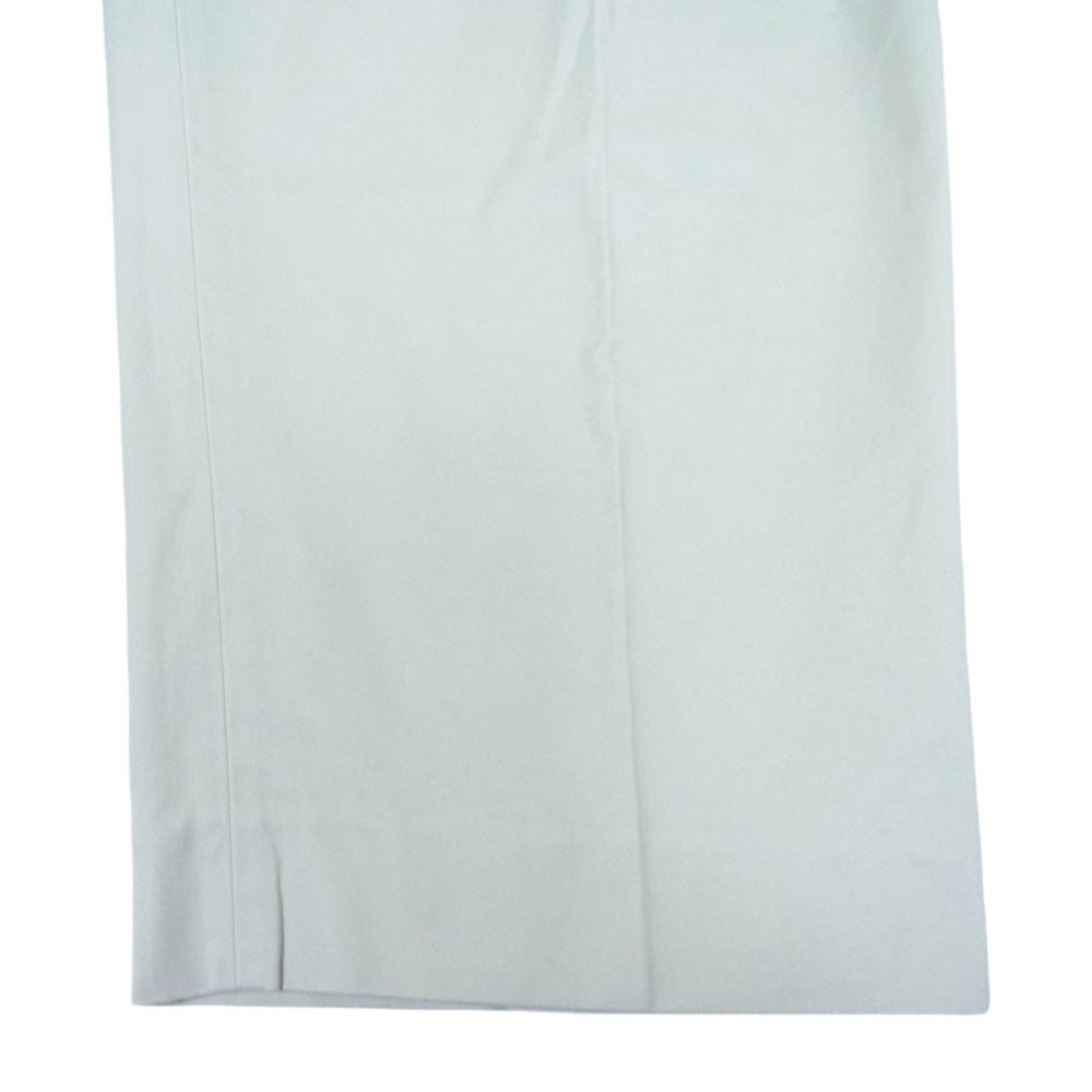 スタジオニコルソン SNM-351 SORTE PEACHED COTTON TWILL VOLUME PLEAT PANTS ピーチド コットンツイル ボリューム ワイドパンツ グレー系 S【新古品】【未使用】【中古】