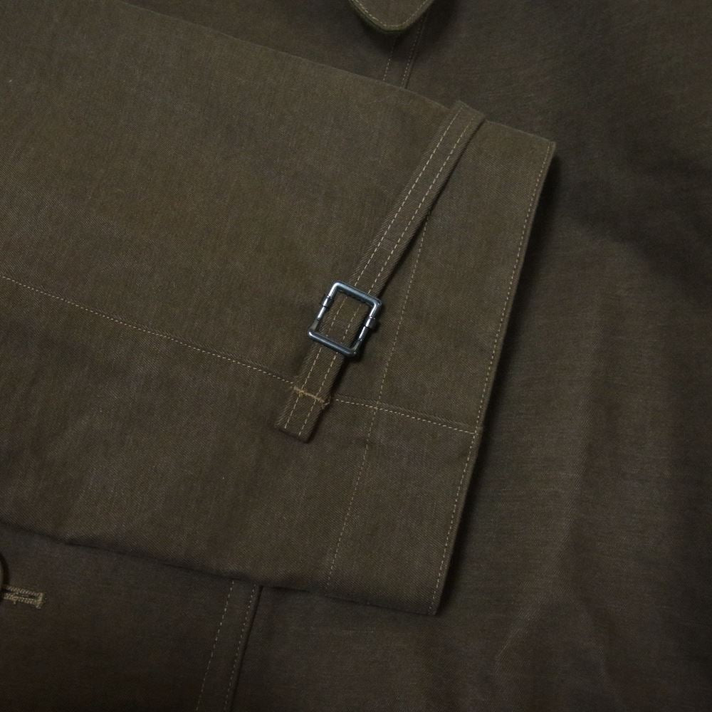 アプレッセ 22AW 22AAP-01-01H Motor Cycle Half Coat モーターサイクル コート OLIVE 3【極上美品】【中古】