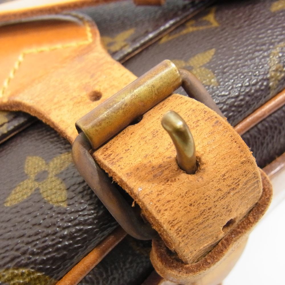 LOUIS VUITTON ルイ・ヴィトン M51253 モノグラム カルトシエール 22 ショルダー バック ブラウン系【中古】