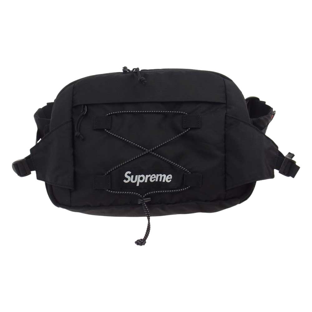 Supreme シュプリーム 17SS  Waist Bag ウエストバッグ ブラック系【美品】【中古】