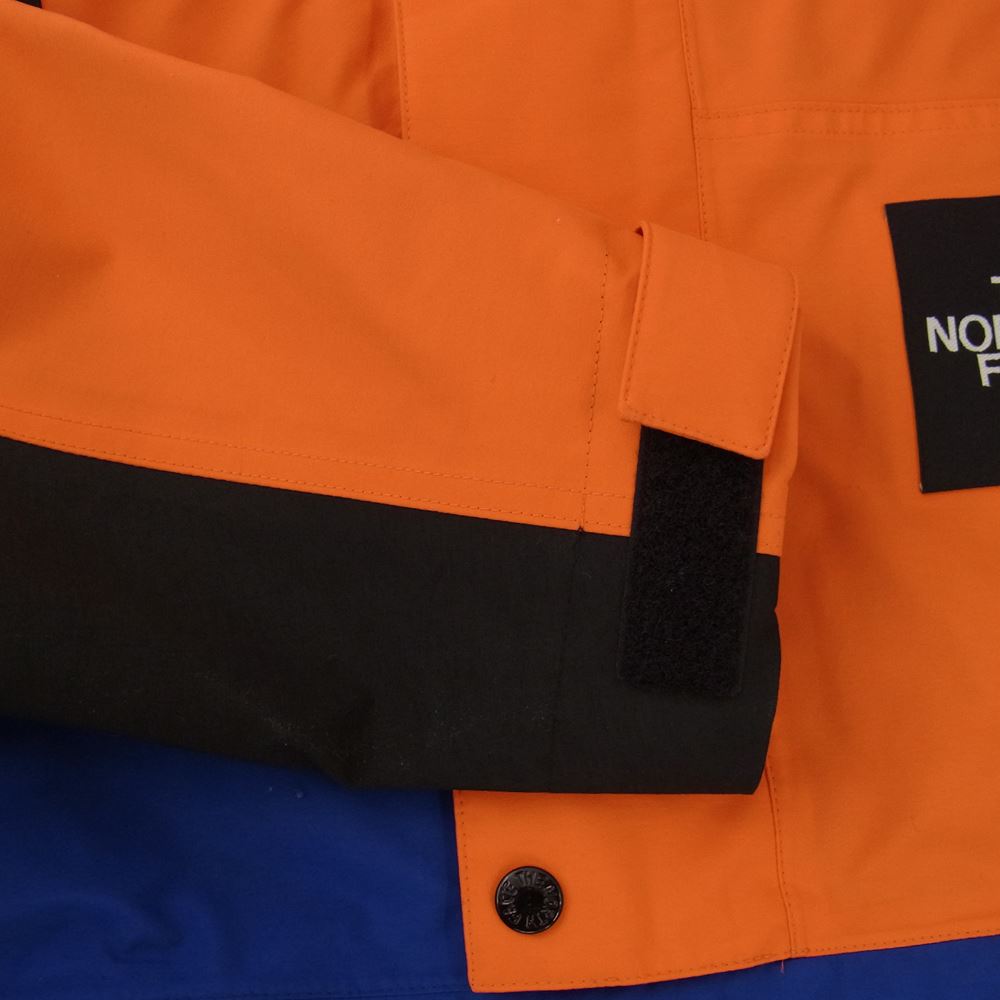 THE NORTH FACE ノースフェイス NP11961 RAGE GTX SHELL JACKET レイジ ゴアテックス シェル ジャケット ナイロン オレンジ系 ブルー系 M【極上美品】【中古】