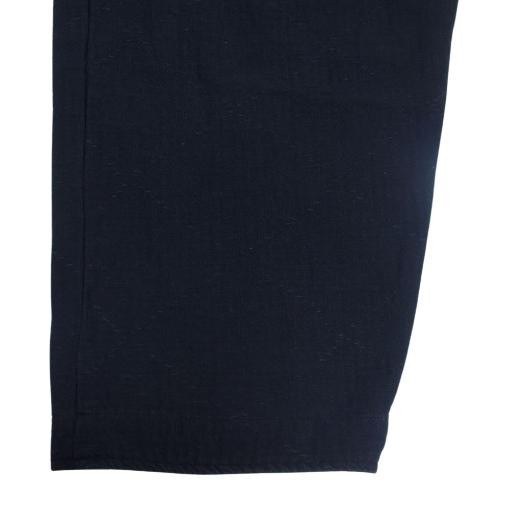 PORTER CLASSIC ポータークラシック PC-055-1732 SASHIKO STRETCH CLASSIC PANTS 刺し子 ストレッチ クラシック パンツ ブラック系 M【中古】