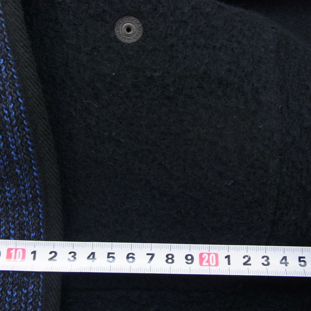 CALEE キャリー BEACH CLOTH SHAWL COLLAR JACKET ビーチクロス ショールカラー ジャケット ネイビー系 L【中古】