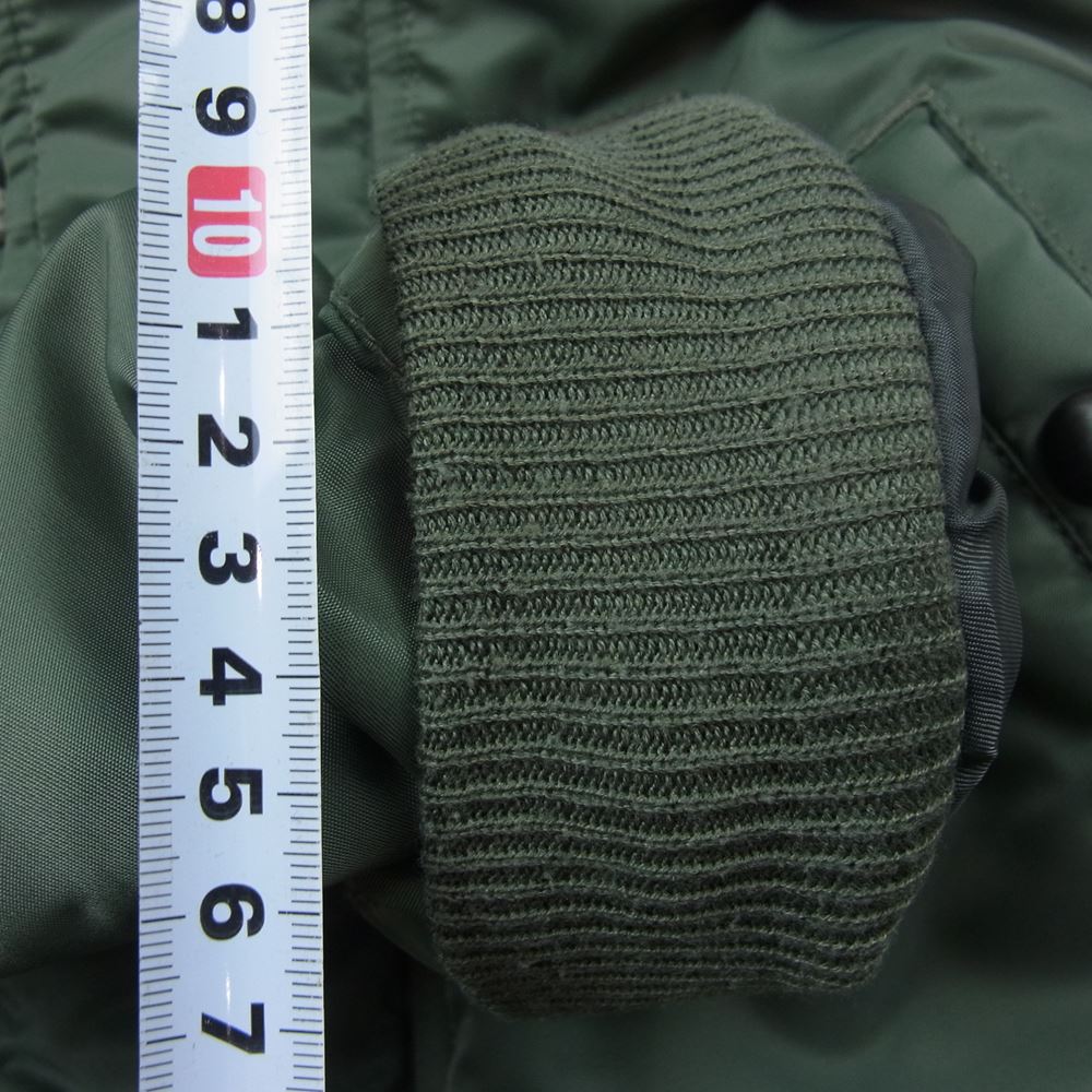 AVIREX アヴィレックス 6132080 N-3B TIGHT タイト フライト ジャケット カーキ系 M【中古】