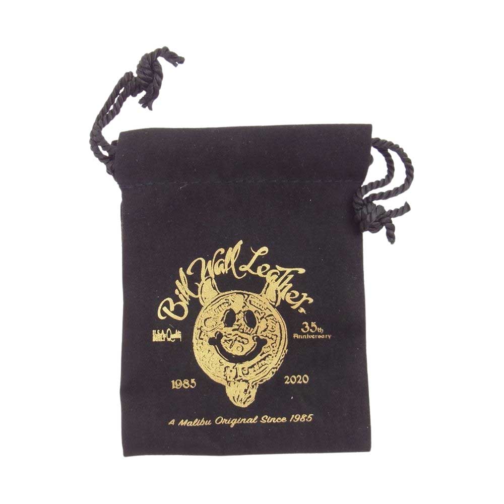 BILL WALL LEATHER ビルウォールレザー 取扱店販売証明書付属 Square Chain w Lion Head スクエアチェーン ライオンヘッド ネックレス シルバー系【中古】