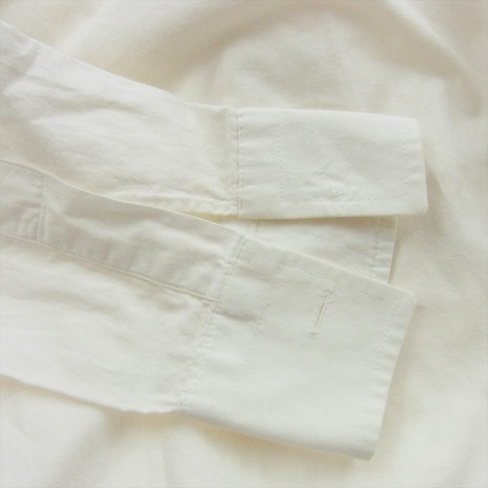 MARTIN MARGIELA マルタンマルジェラ コットン ボタンダウン シャツ 長袖 ホワイト系 2【中古】