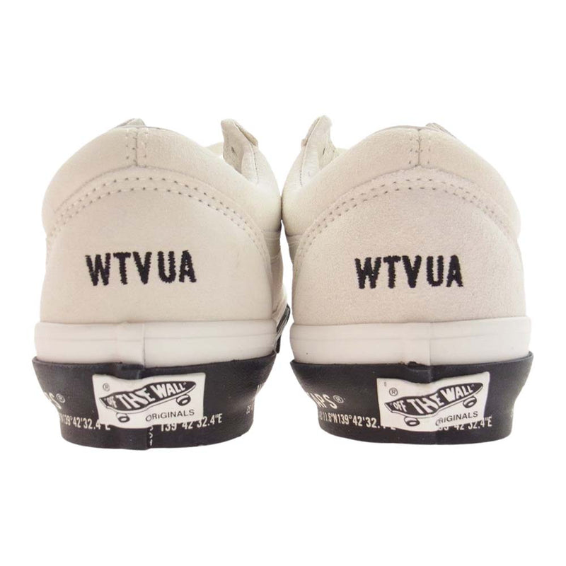 WTAPS ダブルタップス × VANS VN0A4P3X20F1 OG OLD SKOOL LX スニーカー ホワイト系