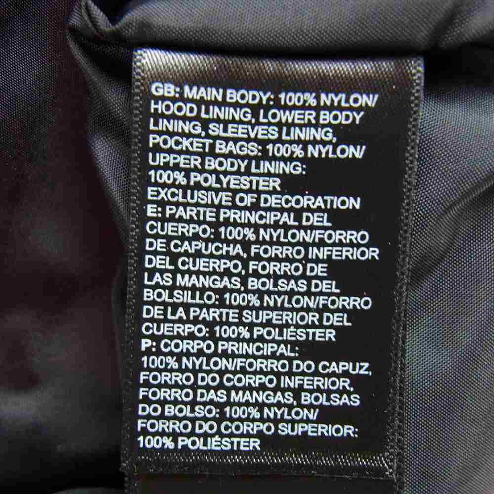 Supreme シュプリーム 19SS The North Face Arc Logo Mountain Parka ノースフェイス アーチロゴ マウンテンパーカー ジャケット レッド系 ブラック系 L【中古】