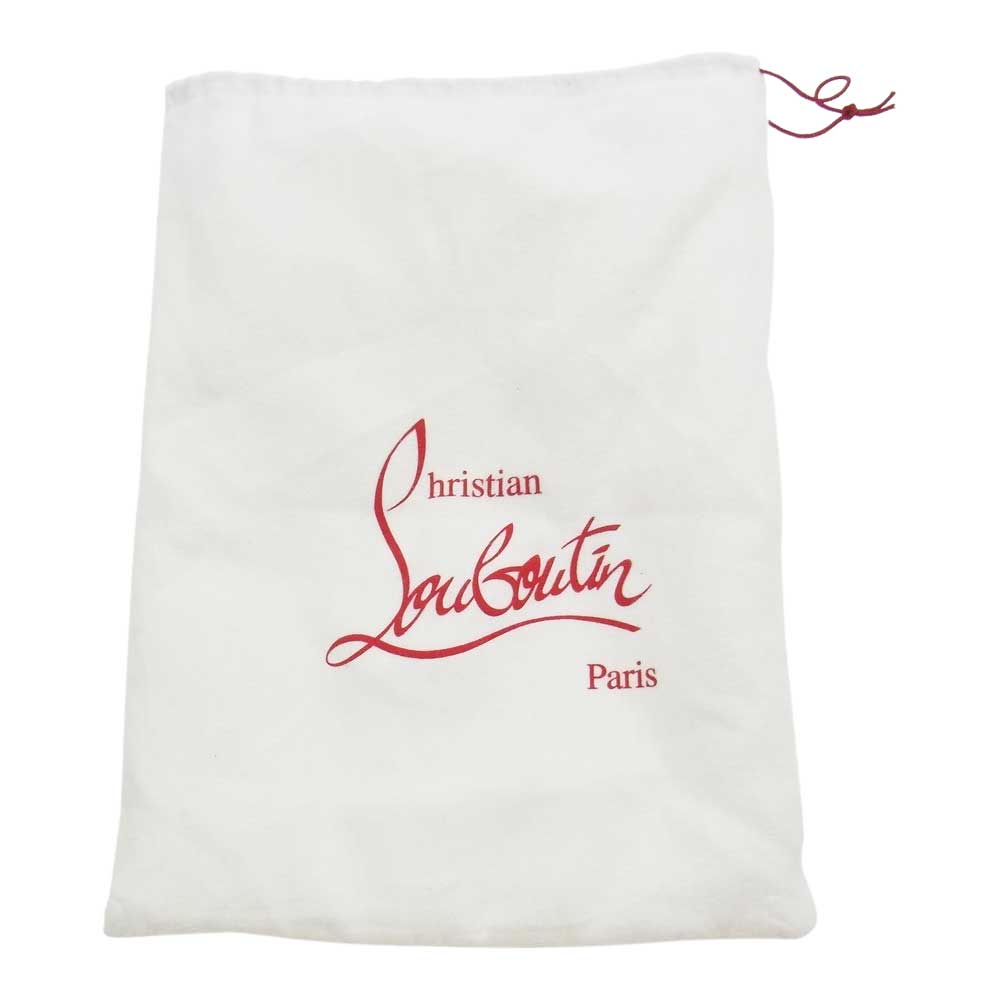 Christian Louboutin クリスチャンルブタン ラメ ローカット スニーカー ブラック系 35【中古】