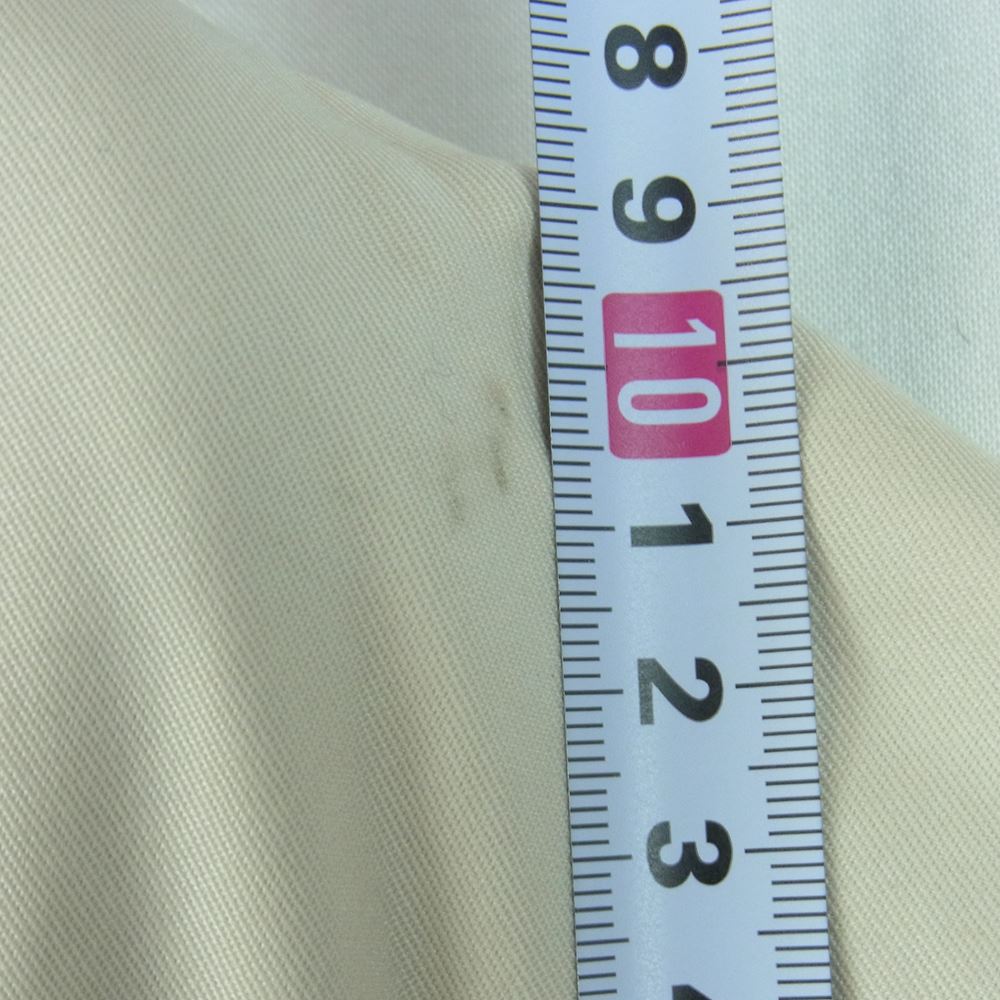 Aquascutum アクアスキュータム 6202702S ロゴ刺繍 コートン スイングトップ ジャケット 日本製 ベージュ系 M【中古】