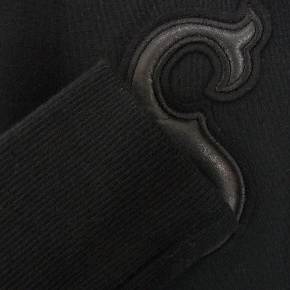 スカルフライト サイドレースアップ スウェット ジャケット ブラック系 38【中古】