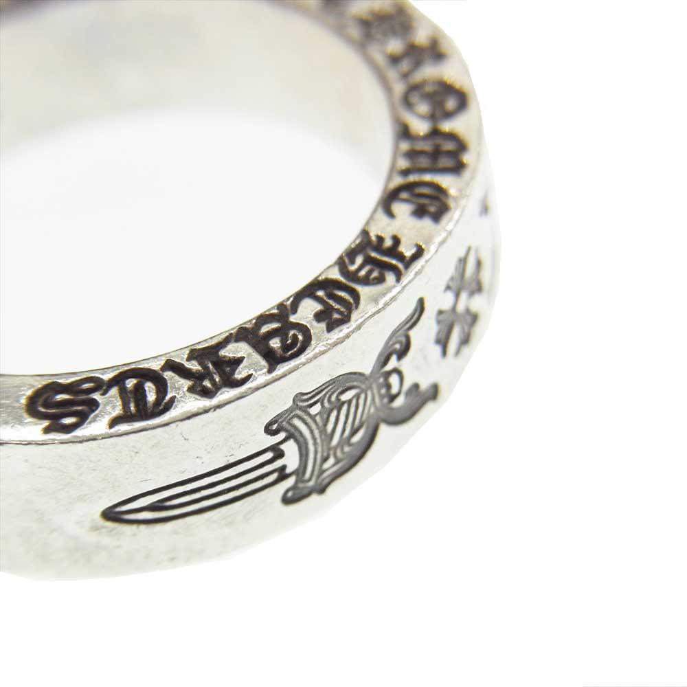 CHROME HEARTS クロムハーツ(原本無) 6mm SPACER スペーサー ダガー リング シルバー系 14号【中古】