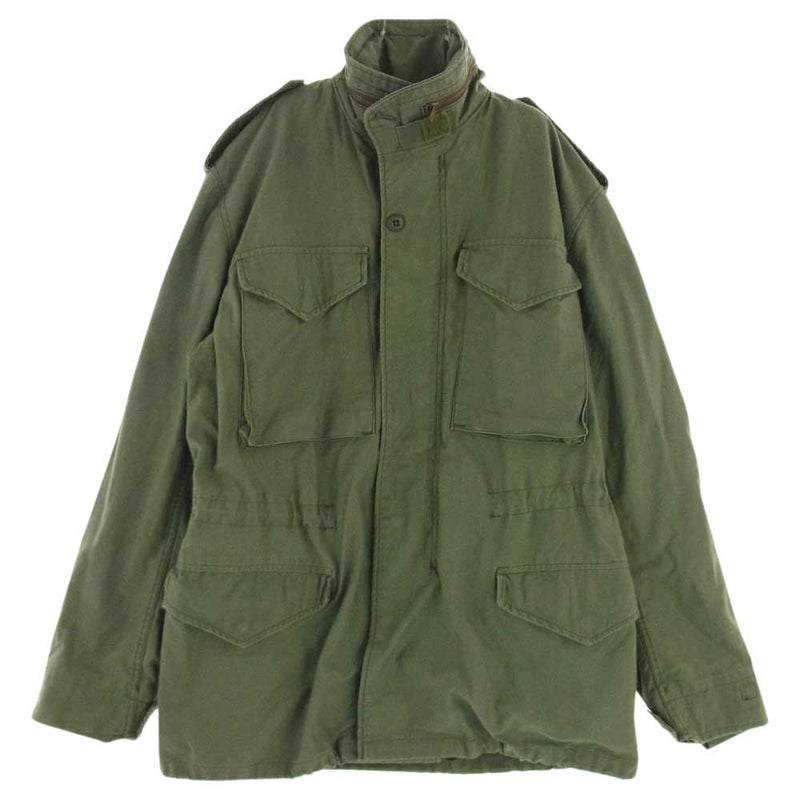 《USA製》ALPHA 緑☆ミリタリージャケット 3XL 刺繍 M-65
