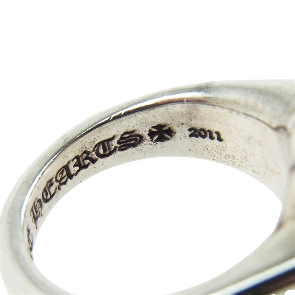 CHROME HEARTS クロムハーツ(原本無) ラージ カットアウト CHプラス リング シルバー系【中古】