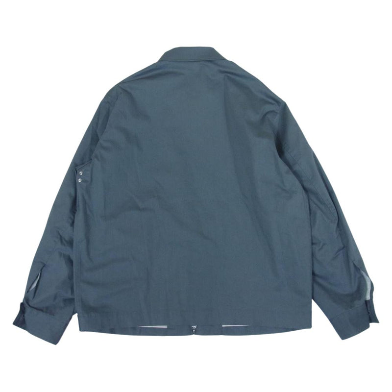 ユーゲン COAT027 WILD LIFE TAILOR ワイルドライフテーラー 別注 Winston ブルゾン スイングトップ ジャケット  ブルーグレー 3【中古】